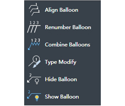Easily generate balloons and BOM